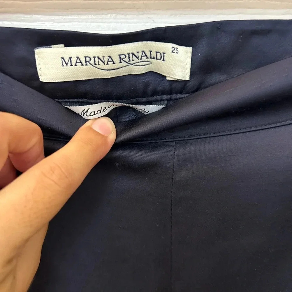 ! Marina Rinaldi blue pants - Picture 3 of 4
